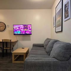 Cozy Downtown Pittsburgh Sports-Themed Efficiency